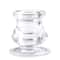 Ashland® Chunky Glass Taper Candle Holder
